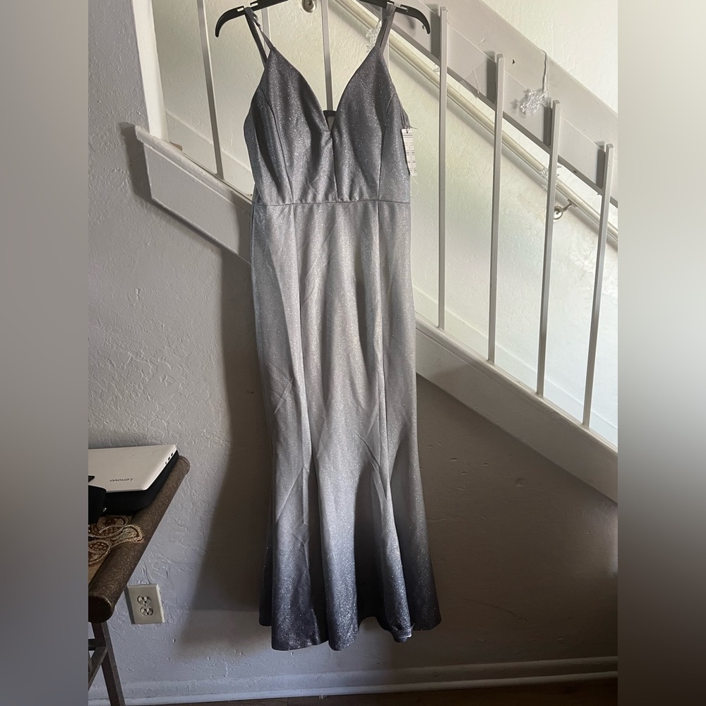 Sparkle silver and grey dress size 9